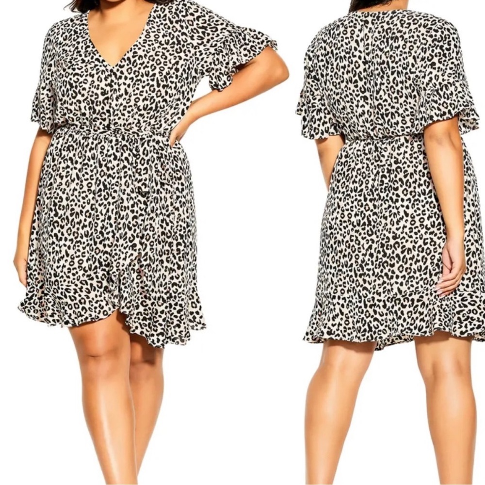 Leopard City Chic dress.